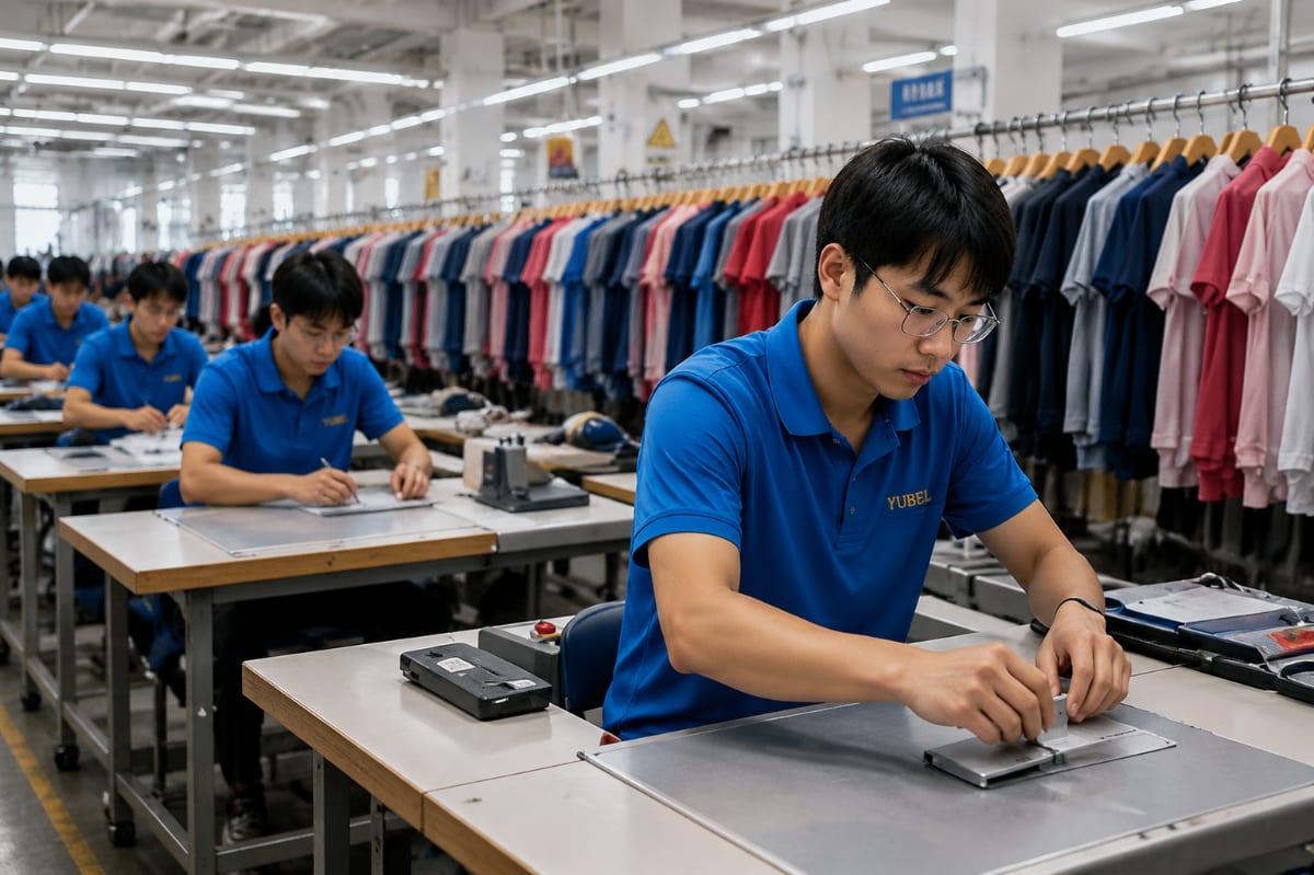 Yubei children's clothing factory