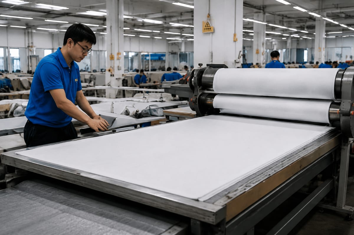 Children's garment manufacturing equipment at Yubei